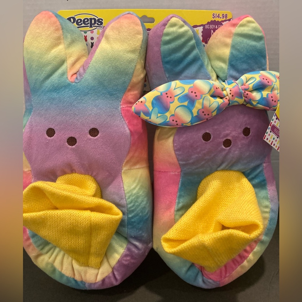 Peeps Slippers & Headband